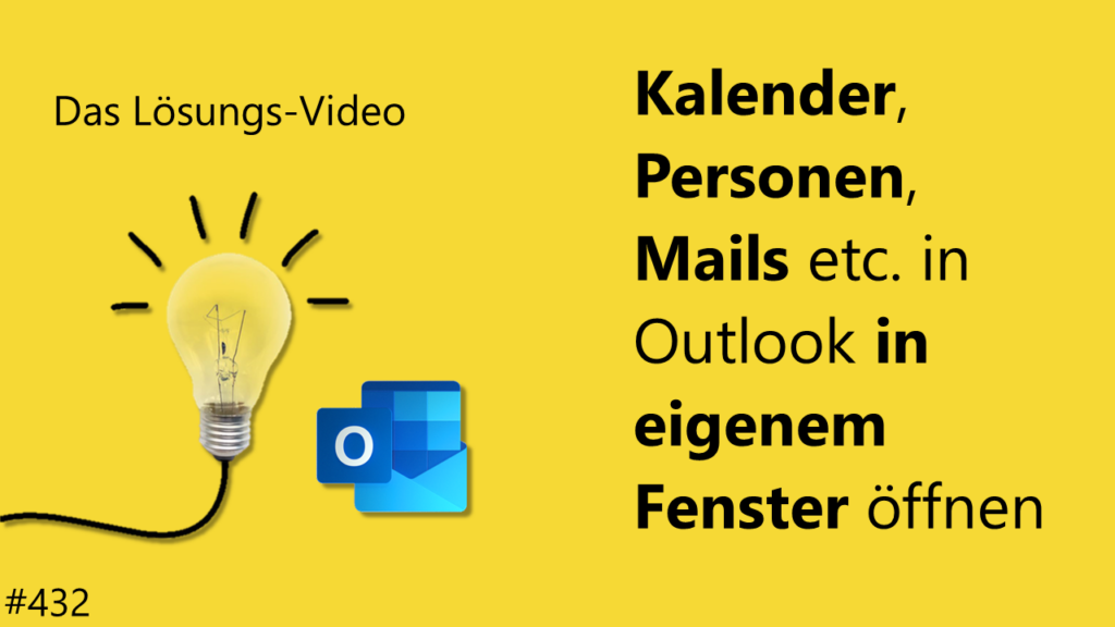 Outlook E Mail Und Kalender In Einem Fenster 